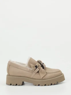Kennel & Schmenger – Loafer aus Nubukleder beige