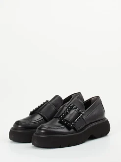Kennel & Schmenger – Loafer aus Kalbleder schwarz