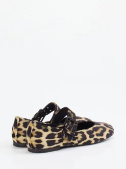 Kennel & Schmenger – Mary Jane aus Textil in Leoprint