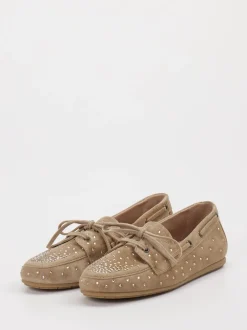 Kennel & Schmenger – Mokassin aus Veloursleder beige