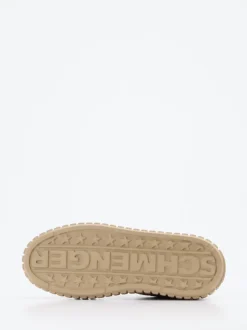 Kennel & Schmenger – Plateau-Sneaker aus Veloursleder Beige