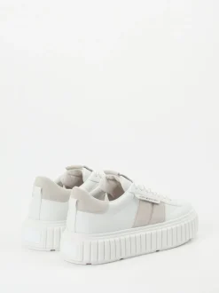 Kennel & Schmenger – Plateau-Sneaker aus Kalbleder weiß