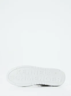 Kennel & Schmenger – Plateau-Sneaker aus Kalbleder weiß