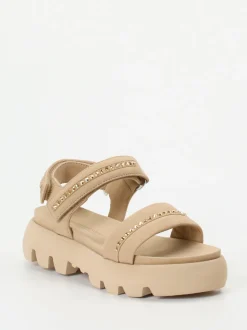 Kennel & Schmenger – Sandalen aus Nubukleder Beige