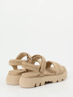 Kennel & Schmenger – Sandalen aus Nubukleder Beige
