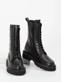 Kennel & Schmenger – Schnürboots aus Kalbleder schwarz