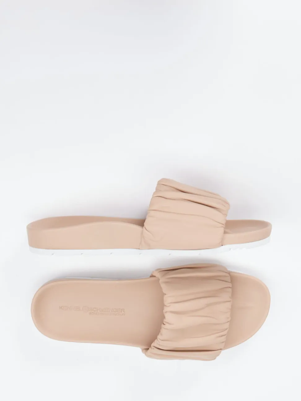 Kennel & Schmenger – Slides aus Lammleder beige