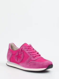 Kennel & Schmenger – Sneaker aus Veloursleder pink
