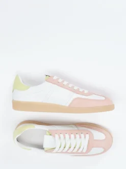 Kennel & Schmenger – Sneaker aus Kalbleder in Pastell