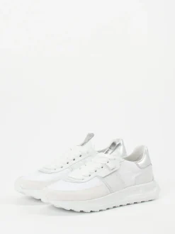 Kennel & Schmenger – Sneaker aus Veloursleder weiß