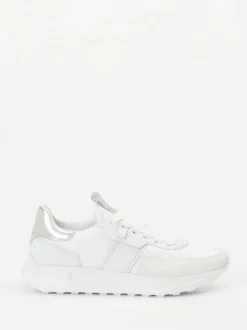 Kennel & Schmenger – Sneaker aus Veloursleder weiß