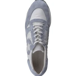 Kennel & Schmenger – Sneaker aus Veloursleder Hellgrau