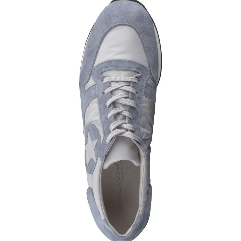 Kennel & Schmenger – Sneaker aus Veloursleder Hellgrau