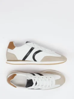 Kennel & Schmenger – Sneaker aus Veloursleder Weiß