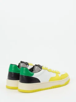 Kennel & Schmenger – Sneaker aus Lammleder zitronengelb