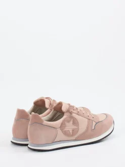 Kennel & Schmenger – Sneaker aus Veloursleder in Altrosa