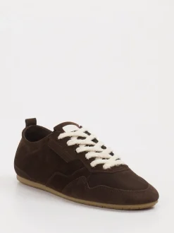 Kennel & Schmenger – Sneaker aus Veloursleder Dunkelbraun