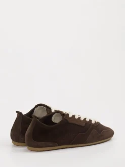 Kennel & Schmenger – Sneaker aus Veloursleder Dunkelbraun
