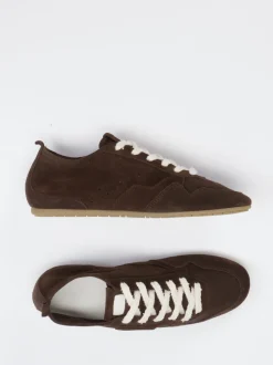 Kennel & Schmenger – Sneaker aus Veloursleder Dunkelbraun