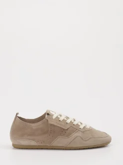 Kennel & Schmenger – Sneaker aus Veloursleder taupe