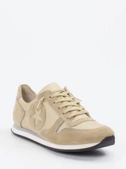 Kennel & Schmenger – Sneaker aus Veloursleder Beige