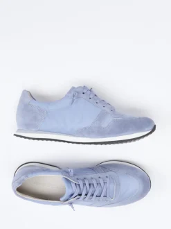 Kennel & Schmenger – Sneaker aus Veloursleder in Lavendel