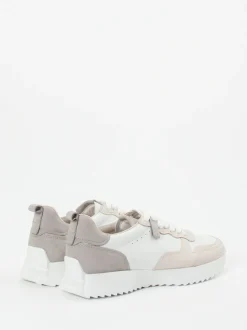 Kennel & Schmenger – Sneaker aus Nubukleder Off-White