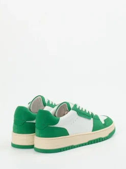 Kennel & Schmenger – Sneaker aus Kalbleder grün-weiß