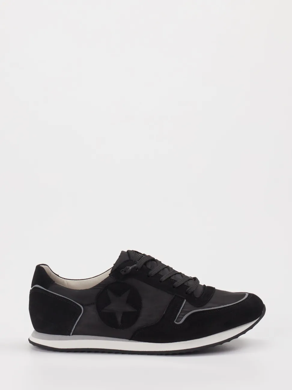 Kennel & Schmenger – Sneaker aus Veloursleder Schwarz