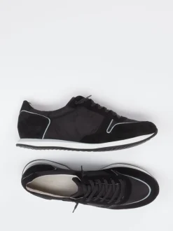Kennel & Schmenger – Sneaker aus Veloursleder Schwarz