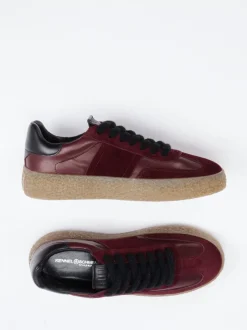 Kennel & Schmenger – Sneaker aus Veloursleder Bordeaux