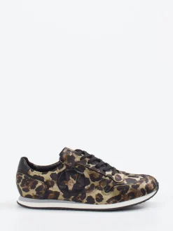Kennel & Schmenger – Sneaker aus Textil mit Leoprint