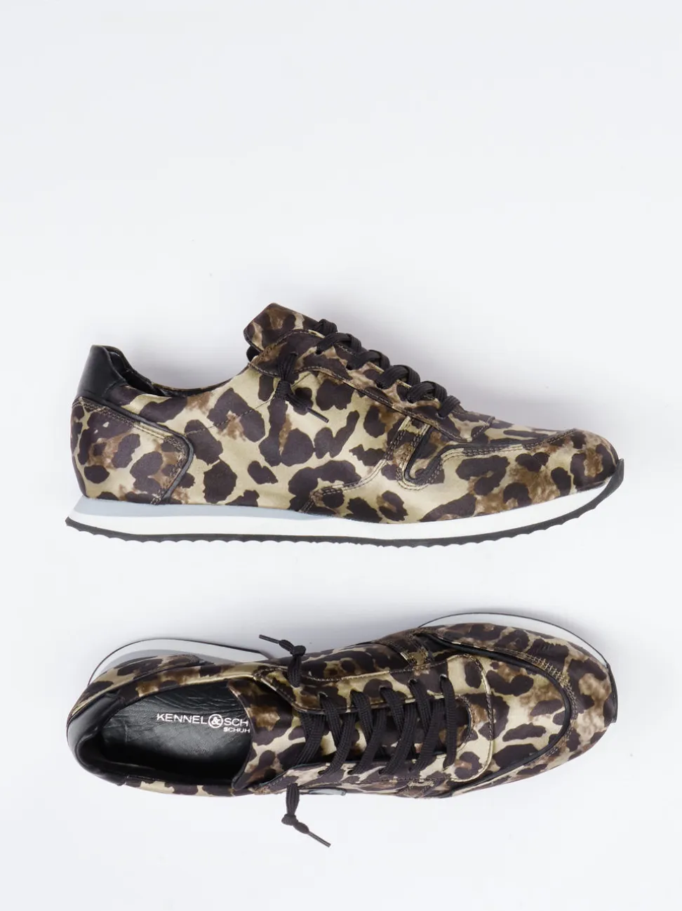 Kennel & Schmenger – Sneaker aus Textil mit Leoprint