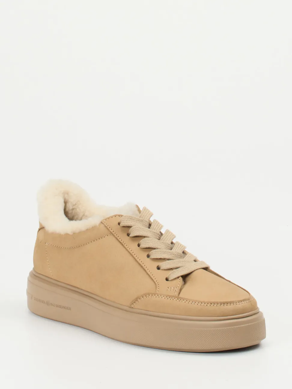 Kennel & Schmenger – Sneaker aus Nubukleder sandbeige