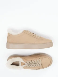 Kennel & Schmenger – Sneaker aus Nubukleder sandbeige