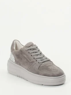 Kennel & Schmenger – Sneaker aus Veloursleder Grau