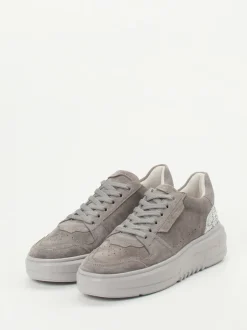 Kennel & Schmenger – Sneaker aus Veloursleder Grau