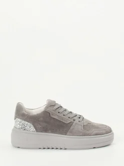 Kennel & Schmenger – Sneaker aus Veloursleder Grau