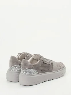 Kennel & Schmenger – Sneaker aus Veloursleder Grau