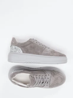 Kennel & Schmenger – Sneaker aus Veloursleder Grau