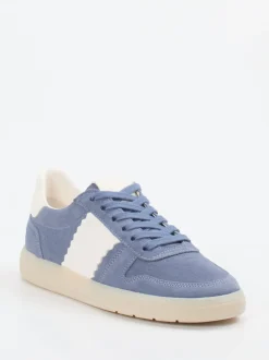 Kennel & Schmenger – Sneaker aus Veloursleder jeansblau