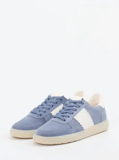 Kennel & Schmenger – Sneaker aus Veloursleder jeansblau