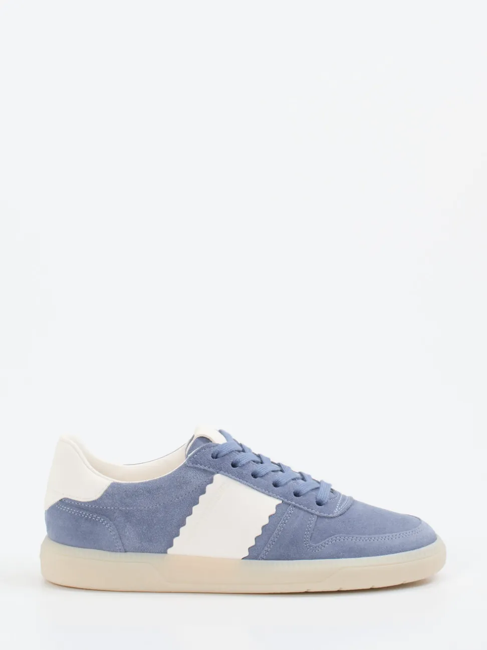Kennel & Schmenger – Sneaker aus Veloursleder jeansblau
