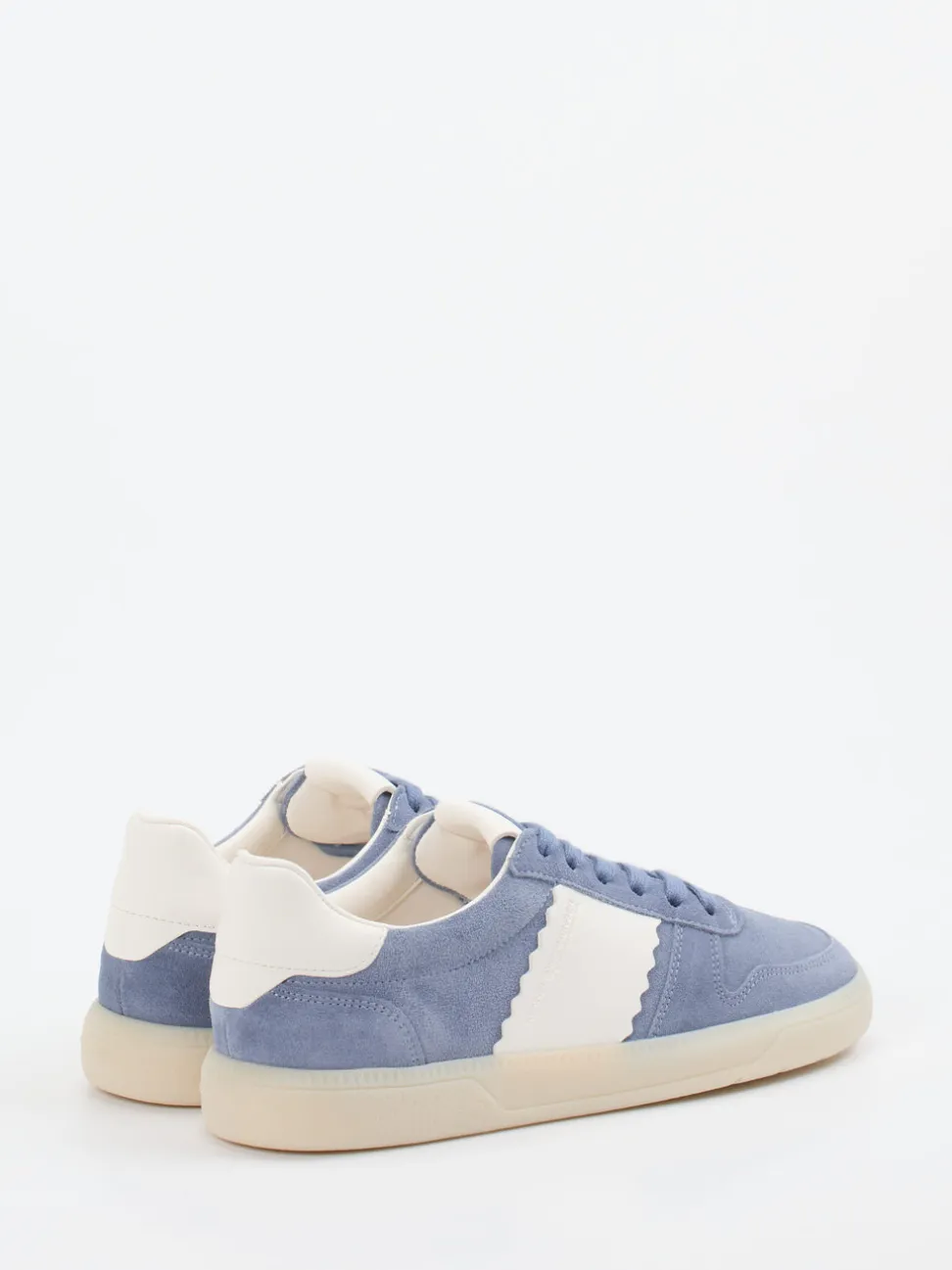 Kennel & Schmenger – Sneaker aus Veloursleder jeansblau