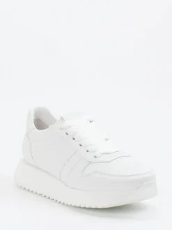 Kennel & Schmenger – Sneaker aus Lammleder in Weiß