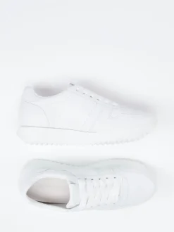 Kennel & Schmenger – Sneaker aus Lammleder in Weiß