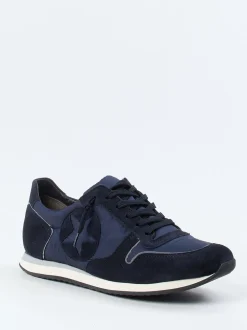 Kennel & Schmenger – Sneaker aus Veloursleder Dunkelblau