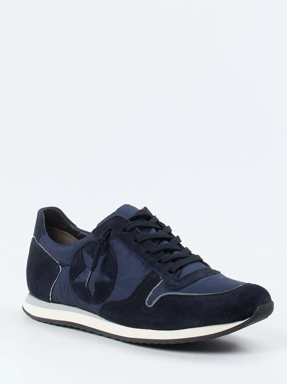 Kennel & Schmenger – Sneaker aus Veloursleder Dunkelblau