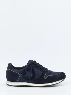 Kennel & Schmenger – Sneaker aus Veloursleder Dunkelblau