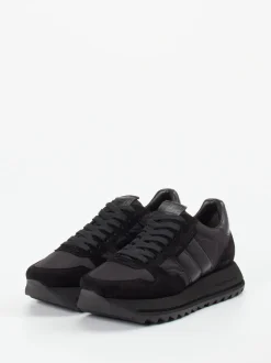 Kennel & Schmenger – Sneaker aus Veloursleder in Schwarz